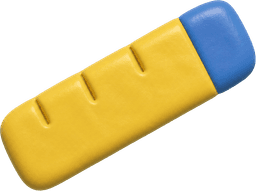 a clay ruler